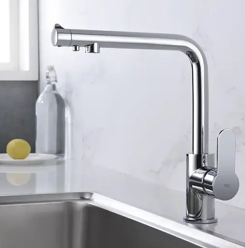 Змішувач для кухні Imex Montecarlo з підключенням фільтрованої води хром GOS001 Хром - фото 4