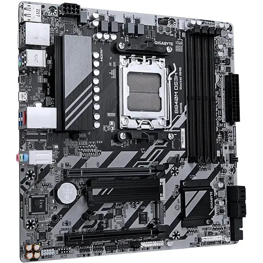 Материнская плата Gigabyte B840M DS3H Socket AM5 - фото 3