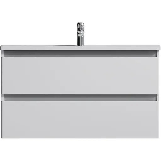 Тумба з умивальником AM.PM X-Joy підвісна 100 см 2 ящики білий M85-FHX1002-WC1002WG38 Білий - фото 1