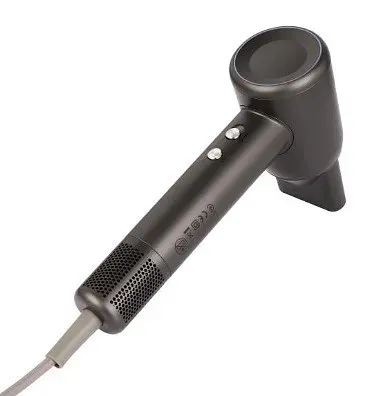 Профессиональный фен Rotex RFS1090-ion Lux Line для сушки и укладки волос 1600 Вт Серый - фото 5