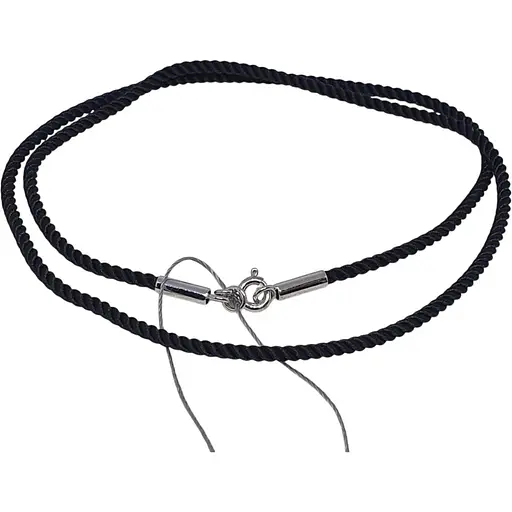 Ювелірний шовковий шнурок Ювелірне виробництво А. Долина з золотими вставками. 400001Б 40