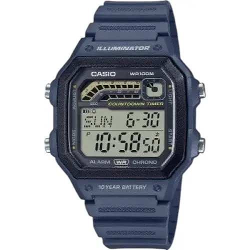 Чоловічий годинник Casio Timeless Collection WS-1600H-2AEF