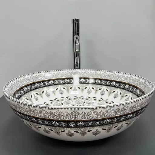 Умивальник VBI Arcile grey накладний VBI-016103, Сірий - фото 2