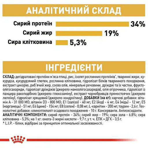 Сухий корм для британських короткошерстих дорослих котів Royal Canin British Shorthair Adult з м'ясом птиці 3.2 кг + 800 г - фото 6