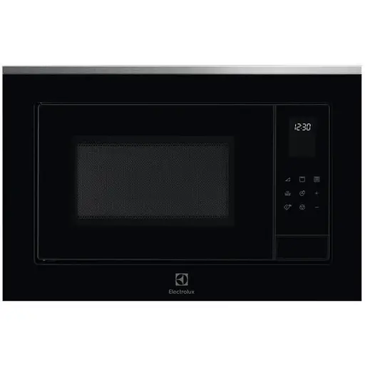 Микроволновая печь Electrolux встроенная 25л электронное управление 900Вт гриль дисплей черный+нерж