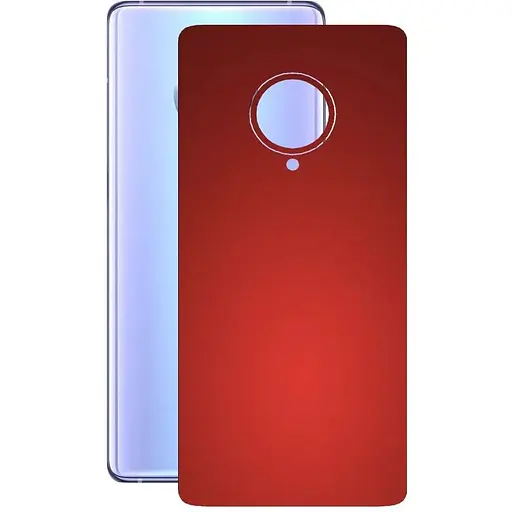 Захисна плівка StatusSKIN для Vivo Nex 3s 5G Корпус Вініл червона матова - фото 1