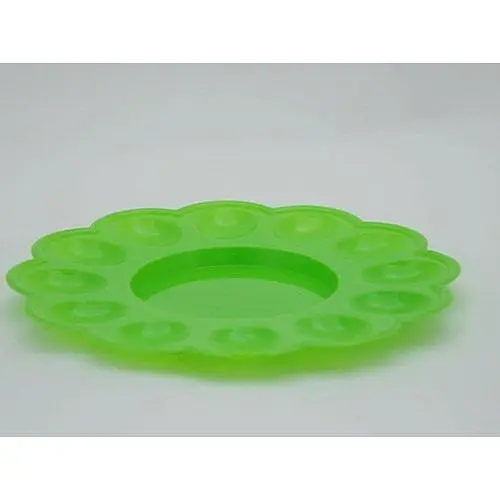 Пасхальне блюдо Time Eco декоративне 24.5 см в асортименті - фото 5