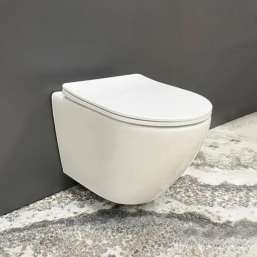 Подвесной унитаз VBI Kapri white VBI-020100, Белый - фото 1