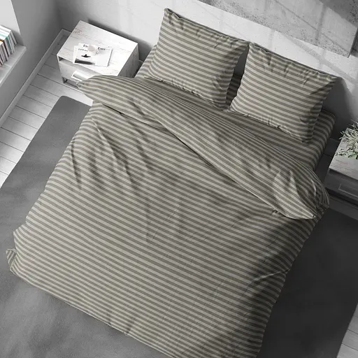 Комплект постільної білизни LeLit Сімейний 150х215 см - 2 шт. бязь B-1248/2 мокко (le2000000341170) - фото 4