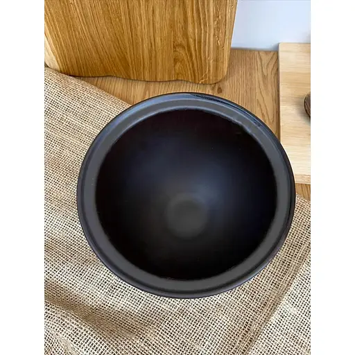 Макітра 1.5 літра керамічна (глиняна) гладка - фото 5