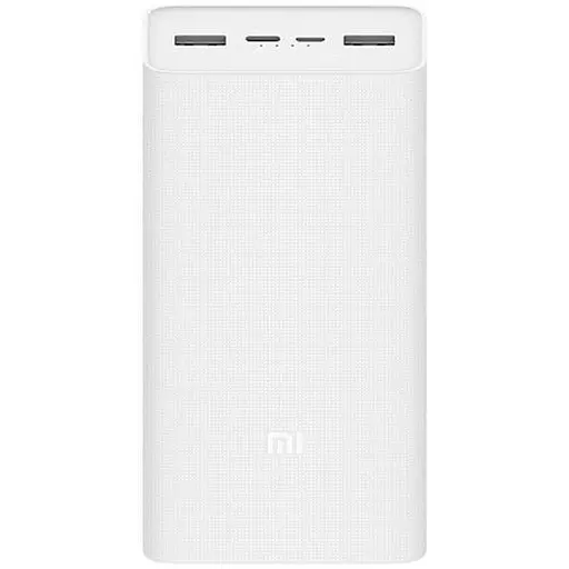 Зовнішній акумулятор (павербанк) Xiaomi Mi 3 30000 mAh Quick Charge White (PB3018ZM)