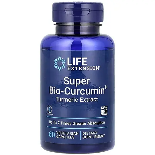 Куркумин Life Extension Super Bio-Curcumin 400 mg, 60 вегакапсул. - фото 1