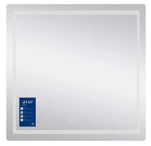 Дзеркало Qtap Mideya (MI2) прямокутне з LED-підсвічуванням Touch QT2078DCF7080 - фото 2
