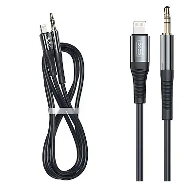 Перехідник аудіоадаптер XO NB-R193a з Apple iPhone на 3.5 мм - фото 2