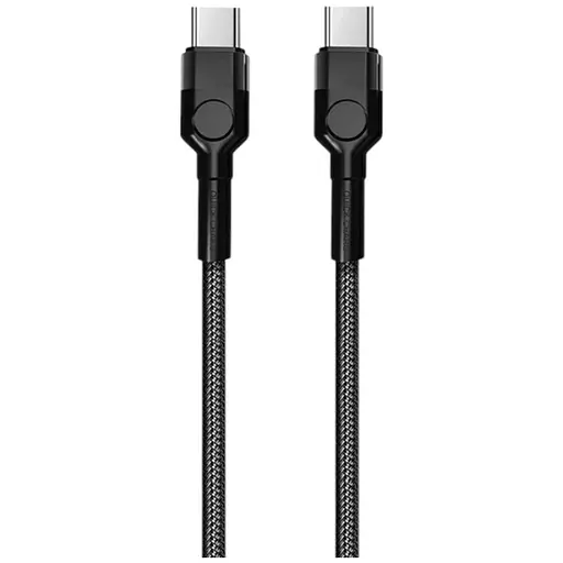 Кабель ColorWay Type-C - Type-C PD Fast Charging 65W 3.0А 1м Black