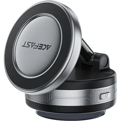 Тримач для смартфона Acefast E30 Electric Suction cup metal grey - фото 2