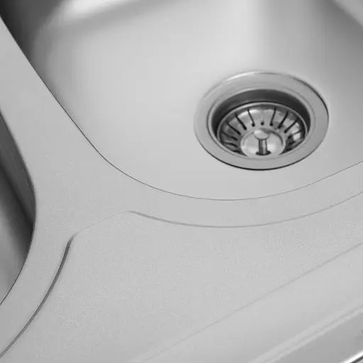 Кухонная мойка из нержавеющей стали Platinum сатин 8060D (0,7/180 мм), Satin - фото 4