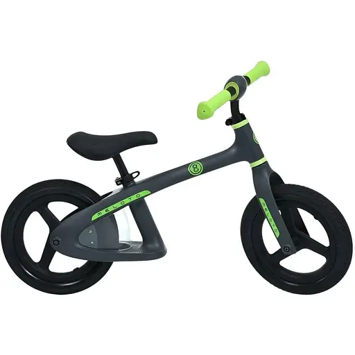 Беговел Meloto MBB 1043-1 до 25 кг диаметр 12" алюминиевый сплав вращения руля на 360° серый