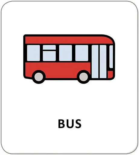 Картки з піктограмами. На вулиці - фото 5