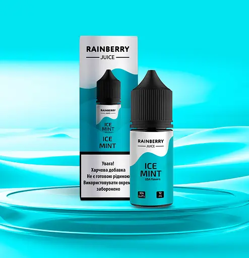 Набор компонентов для самозамеса солевой заправки Flavorlab Rainberry Juice 30 мл Ice Mint Мята, 0-50 мг (17677) - фото 3