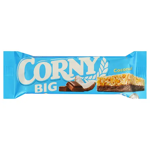 Батончик Corny злаковый с молочным шоколадом и кокосом 50 г