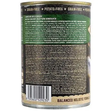 Влажный корм Carnilove Duck & Pheasant для собак утка и фазан 400 г - фото 3