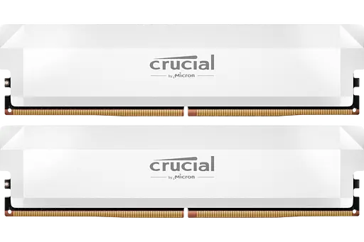 Оперативная память Crucial 32GB (2x16GB) DDR5 6000MHz Pro Overclocking White (CP2K16G60C36U5W)
