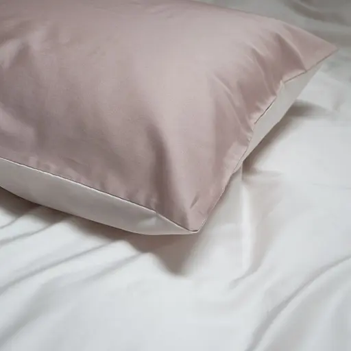 Наволочки сатин 50х70 см Lotus Home - Florida пудровый, 2шт. (svt-2000022353021) - фото 3