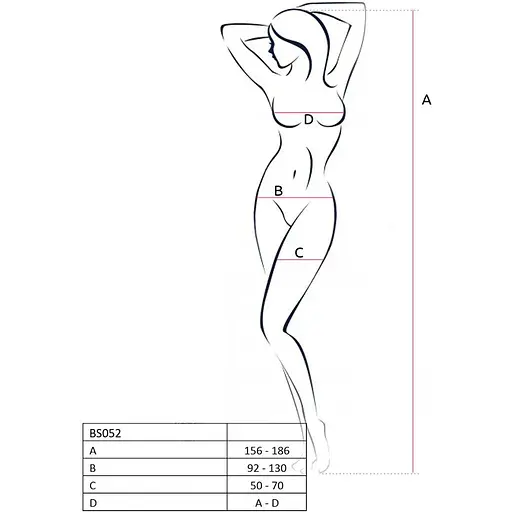 Бодистокинг Passion BS052 Red, комбинезон, имитация корсета с подтяжками, чулок и трусиков - фото 4