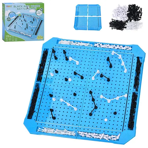 Настільна гра "Чорні проти білих" Bambi 8803G, поле 50х50 см - фото 1