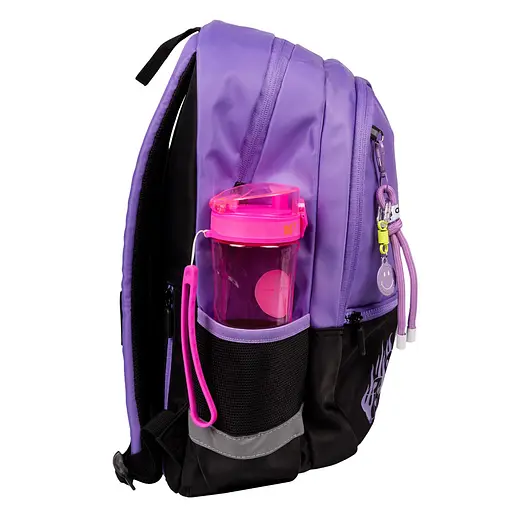 Рюкзак Yes Lilac Cubes T-113 - фото 3