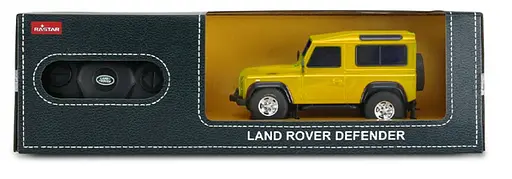 Машинка Rastar Land Rover Defender на управлінні 1:24 жовтий 78500 - фото 6