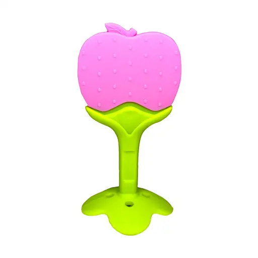 Силиконовый прорезыватель "Фрукты" Mega Zayka MGZ-0422-3 - фото 1