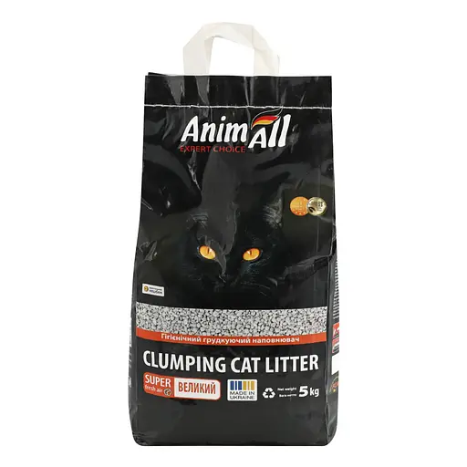 Наполнитель AnimAll гигиенический для кошачьего туалета большой 5 кг - фото 5