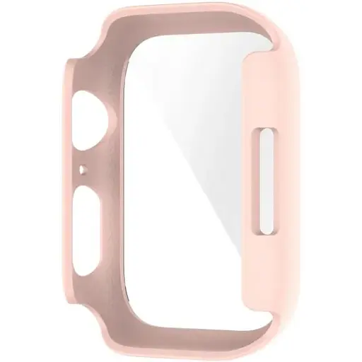 Чохол-накладка DK Пластик Soft-Touch Glass Full Cover для Apple Watch 45mm (pink) - фото 3
