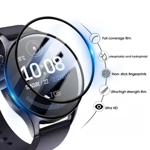 Захисна плівка VSKEY с рамкой для смартгодинника Xiaomi Watch 2 1 шт. - фото 4