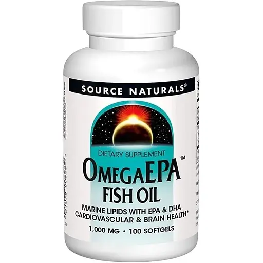 Жирные кислоты Source Naturals Omega EPA Fish Oil 1000 mg, 100 капсул