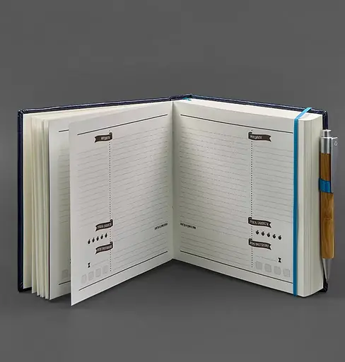 Кук-бук для записи рецептов BlankNote в синей обложке - фото 3