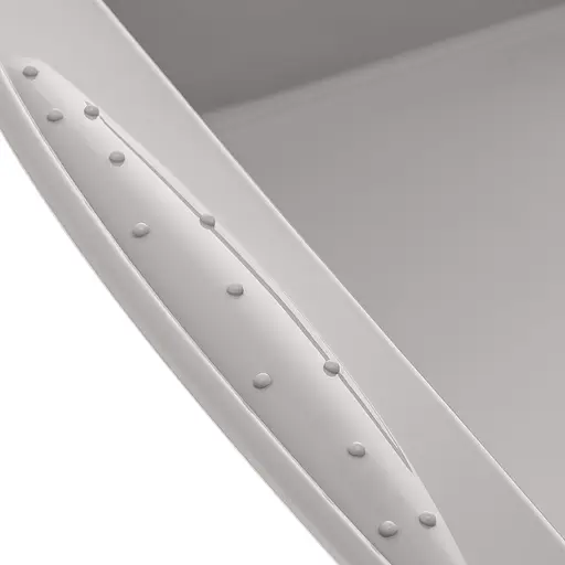 Квадратна силіконова форма для аерогрилю, духовки та мультипечі 24,5*26,5 см, Kitchen Master Сірий 87449 - фото 8