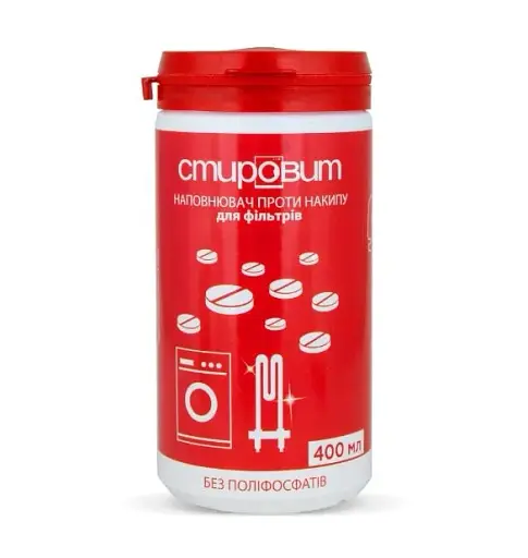 Наполнитель против накипи SVOD Стировот для фильтров 400 мл 30412 - фото 1