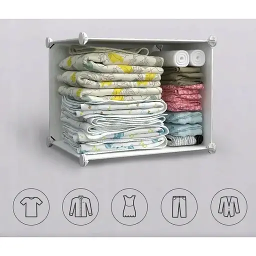 Модульный шкаф-органайзер Leobert Kids для детских игрушек белый - фото 3