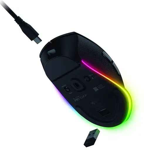 Миша Razer Pro Click V2 RGB Black (RZ01-03900100-R3M1) - фото 3