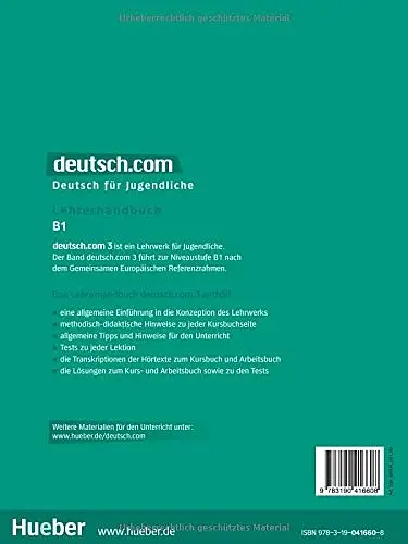 Deutsch.com: Lehrerhandbuch 3 - фото 2