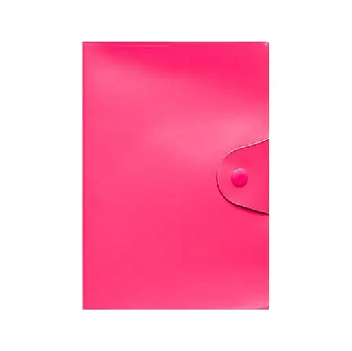 Блокнот А6 на кнопке 5901-3Х клетка 80 листов 11х16 см Розовый