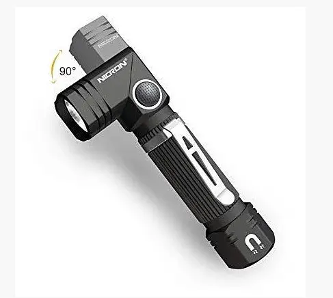 Ліхтар Nicron N7 Магніт 90 градусів поворот IP65 600 Lm ліхтарик - фото 2