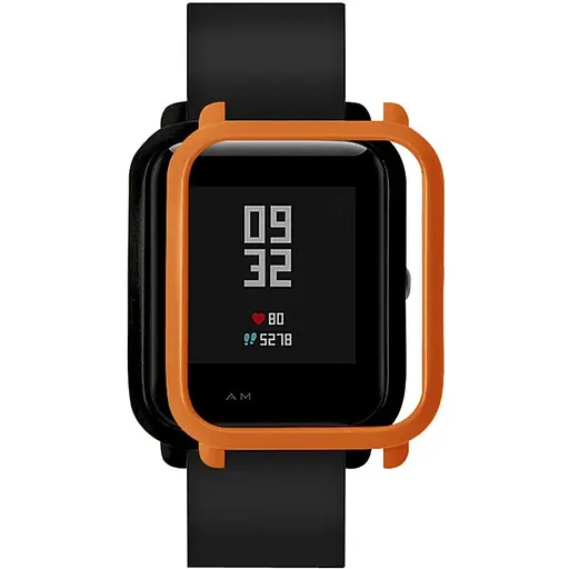 Защитный бампер Tamister для смарт-часов Amazfit Bip / Bip Lite оранжевый