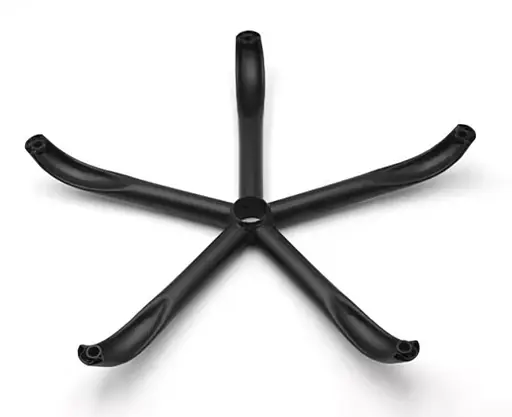 Хрестовина для крісла залізна діаметр 640 під ролик 11 мм - фото 1