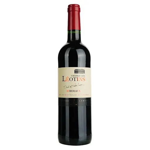 Вино Chateau Des Leotins AOP Bordeaux, красное, сухое, 0,75 л (917818) - фото 1