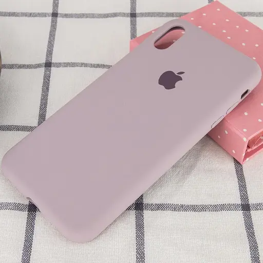 Чехол Epik Silicone Case Full Protective AA для Apple iPhone X/XS 5.8 Серый/Lavender - фото 2