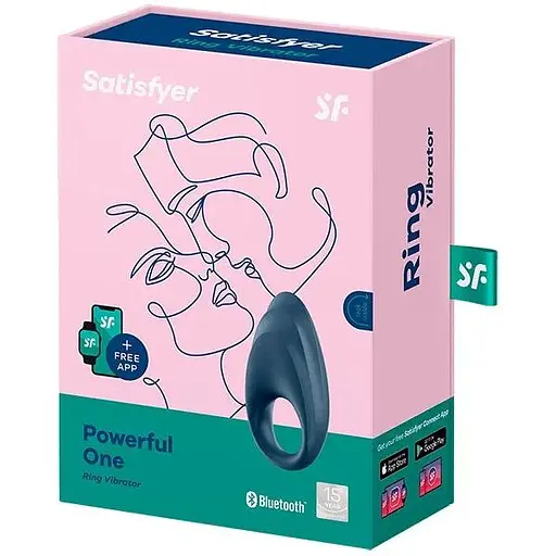 Эрекционное виброкольцо Satisfyer Powerful One - фото 6